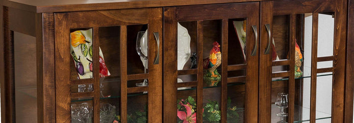 Amish Curio Cabinets - Foothills Amish Furniture