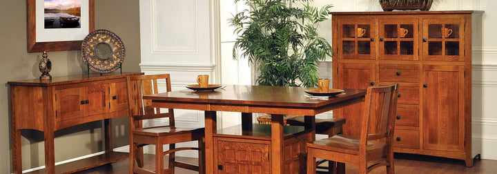Amish Dining Hutches & Cupboards - Foothills Amish Furniture