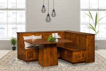 Newport Nook Amish Solid Wood Dining Collection - Foothills Amish Furniture