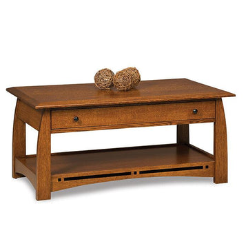 Boulder Creek Amish Coffee Table - Foothills Amish Furniture