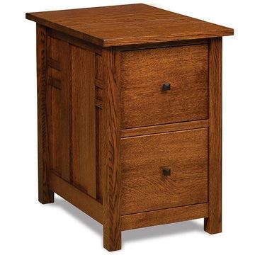 Kascade Amish Solid Wood  File Cabinet - Foothills Amish Furniture