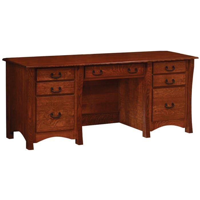 Master Amish Executive Desk Foothills Amish Furniture