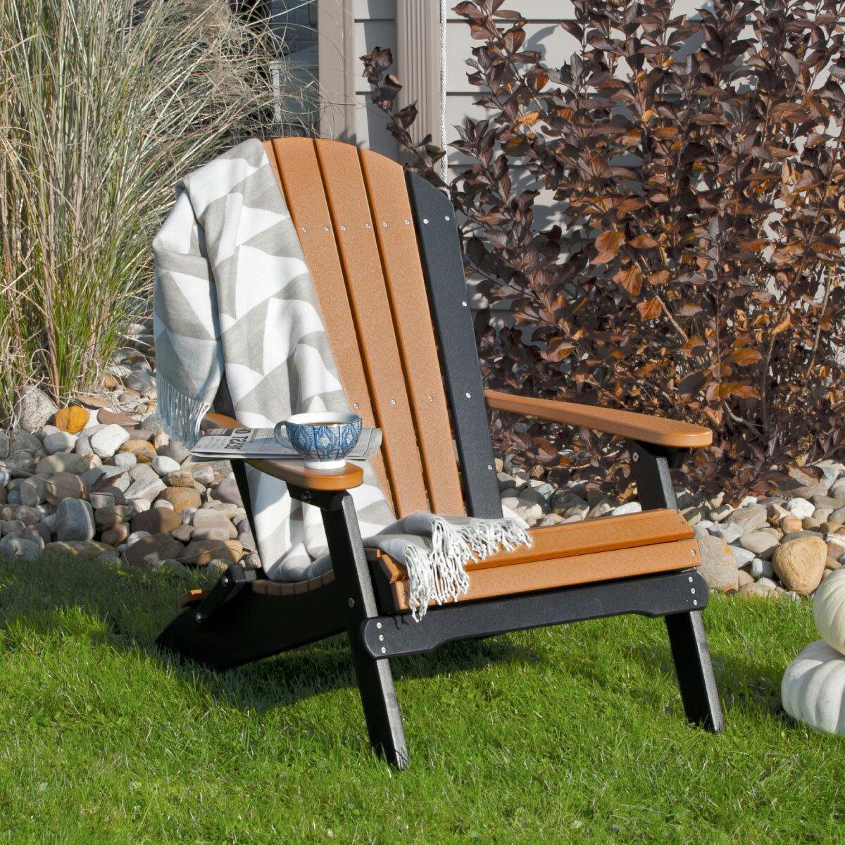 Poly folding sales adirondack chair