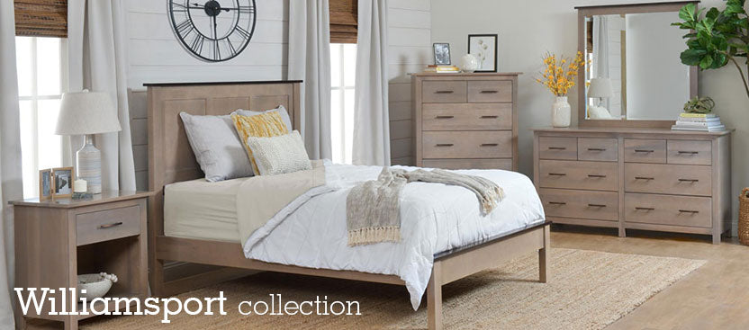 Williamsport Amish Bedroom Collection – Foothills Amish Furniture