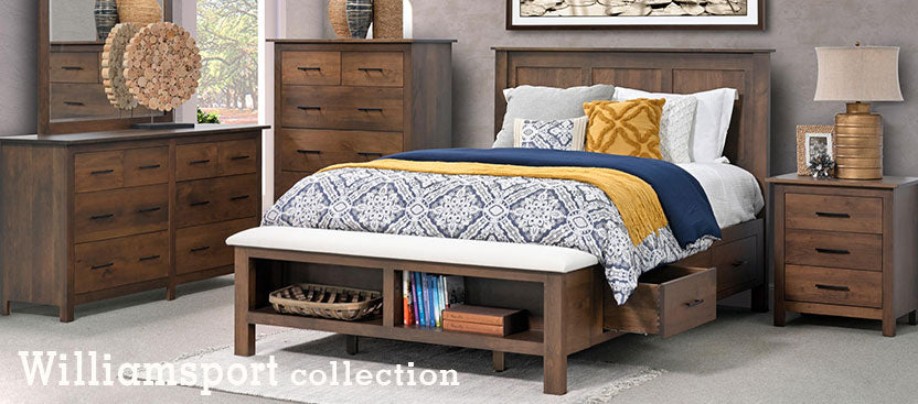 Williamsport Amish Bedroom Collection – Foothills Amish Furniture
