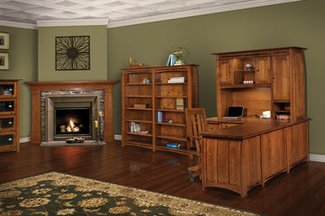 Boulder Creek Amish Office Collection - Foothills Amish Furniture