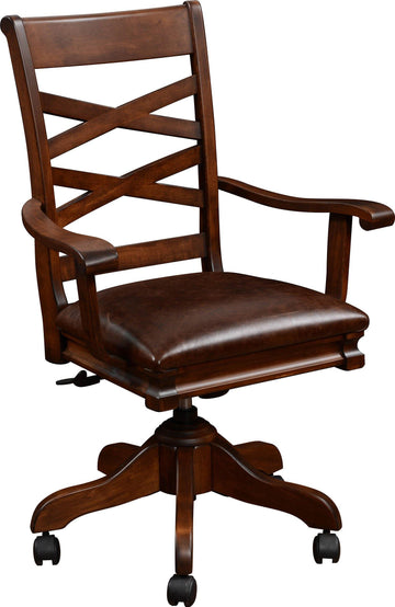 Amish Writing Desk Chair - Foothills Amish Furniture