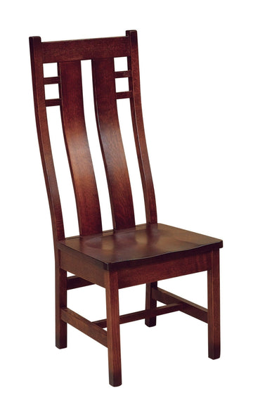 Cascade Amish Side Chair - Foothills Amish Furniture