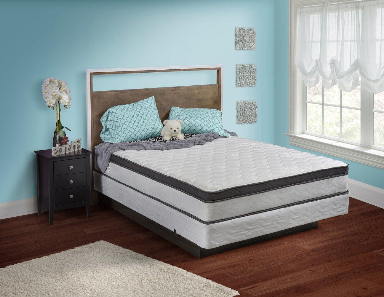 One sided pillow top 2024 mattress