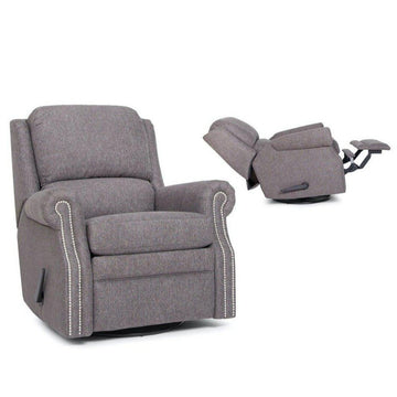 Smith Brothers Swivel Glider Reclining Chair (731) - Foothills Amish Furniture