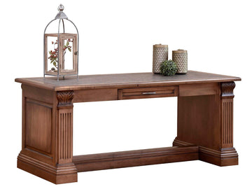 Montereau Amish Library Table - Foothills Amish Furniture