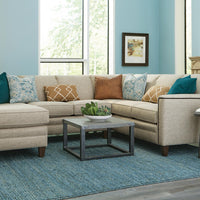 Smith Brothers 3122 Fabric Sectional - Foothills Amish Furniture