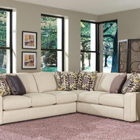 Smith Brothers 8131-A Fabric Sectional - Foothills Amish Furniture