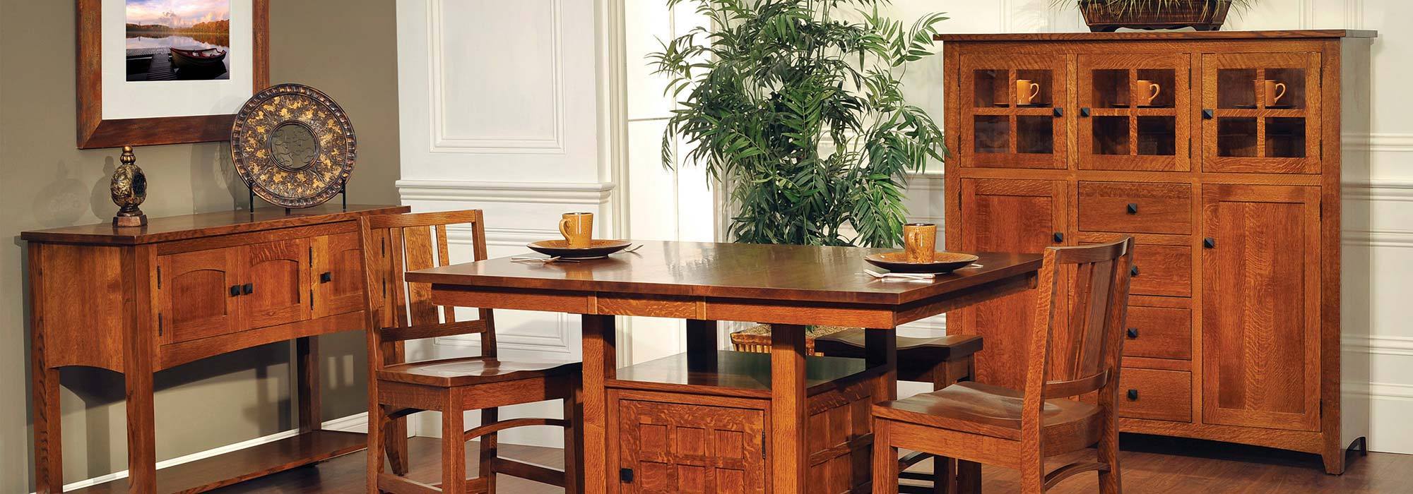 Amish Dining Hutches & Cupboards from Foothills Amish Furniture