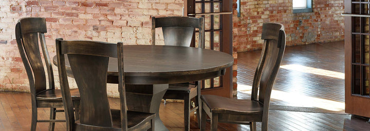 Amish Dining Chairs & Stools - Foothills Amish Furniture