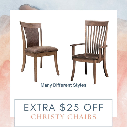 Extra $25 OFF Christy Chairs