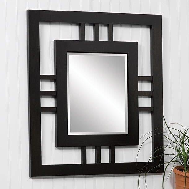 Amish Modern Mission Wall Mirror - Foothills Amish Furniture