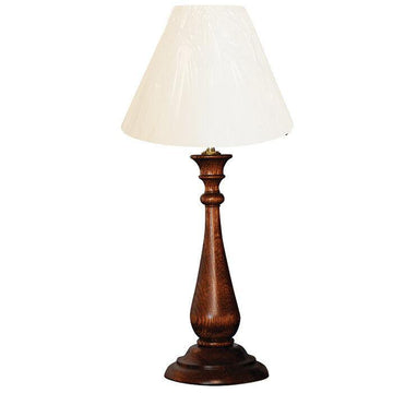 Amish Turned Table Lamp - Foothills Amish Furniture