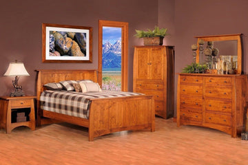Amish Bedroom Armoires & Wardrobes – Foothills Amish Furniture