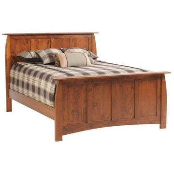 Bourdeaux Amish Panel Bed - Foothills Amish Furniture