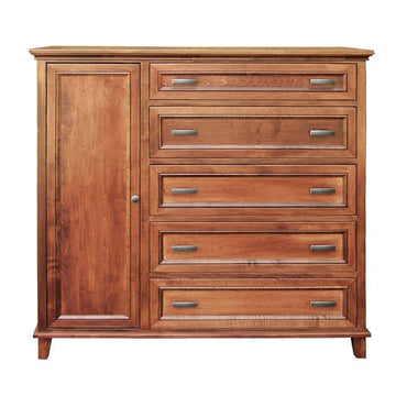 Daniels Amish Treasure 33-3405 5-Drawer Solid Wood Chest, Virginia  Furniture Market