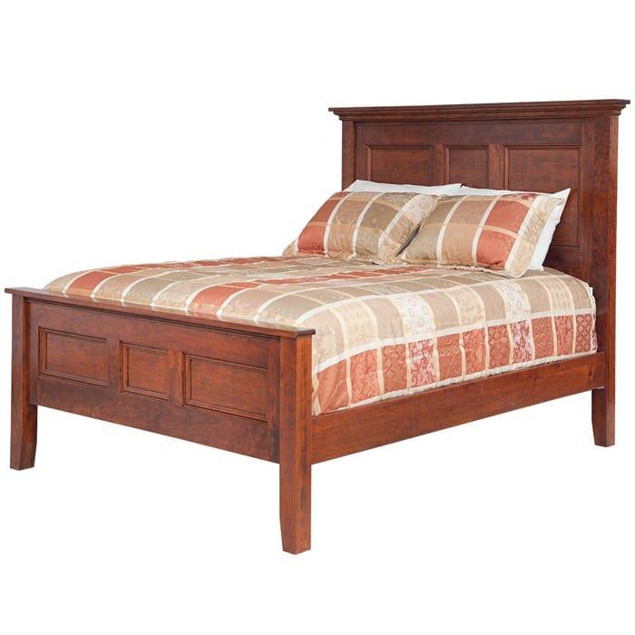 Brooklyn Amish Panel Bed - Foothills Amish Furniture