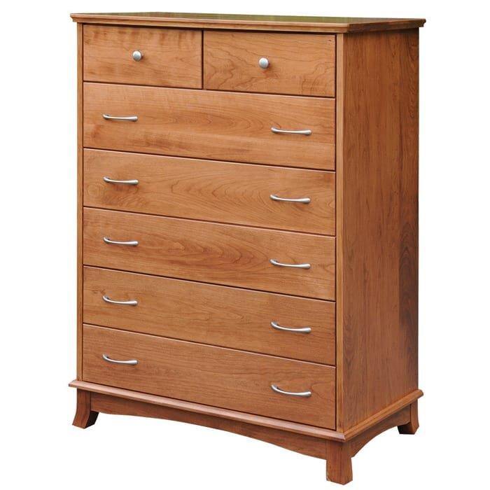 Crescent Amish Chest of Drawers - Foothills Amish Furniture