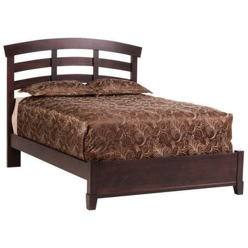 Greenwich Amish Slat Bed - Foothills Amish Furniture
