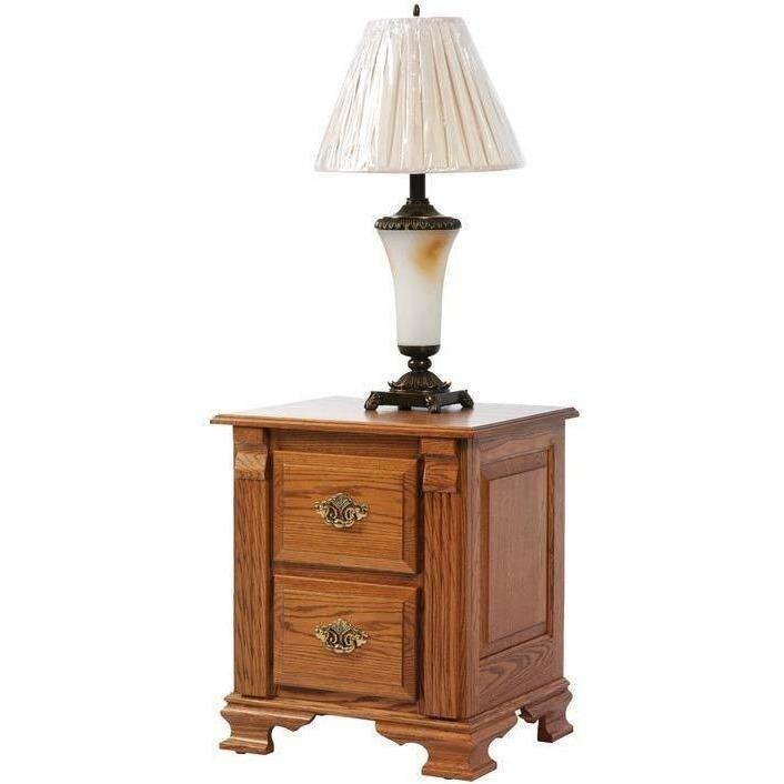 Journey's End Amish 2-Drawer Nightstand - Foothills Amish Furniture