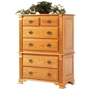 Journey's End Amish 2-Piece Chest - Foothills Amish Furniture