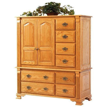 Journey's End Amish 2-Piece Grande Chest - Foothills Amish Furniture