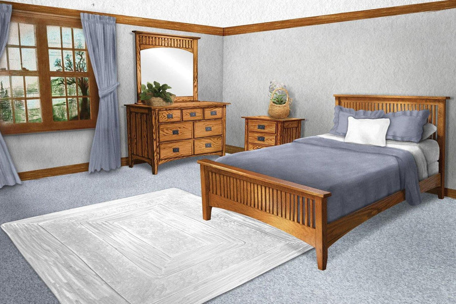 New Mission Amish Bedroom Collection - Foothills Amish Furniture