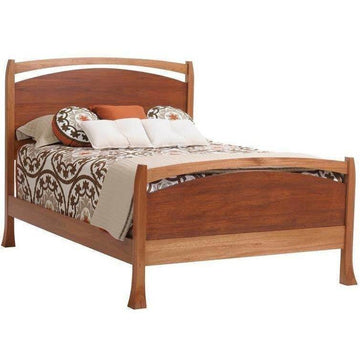 Oasis Amish Panel Bed - Foothills Amish Furniture
