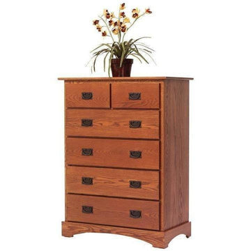 Old English Amish Chest of Drawers - Foothills Amish Furniture