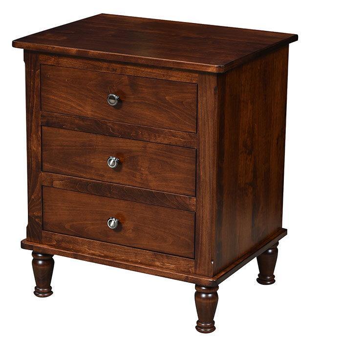 Roxanne Amish Nightstand - Foothills Amish Furniture