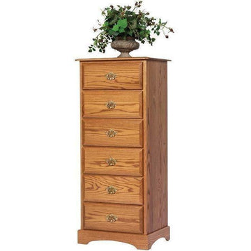 Sierra Classic Amish Lingerie Chest - Foothills Amish Furniture