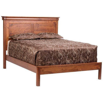 Versailles Amish Panel Bed - Foothills Amish Furniture