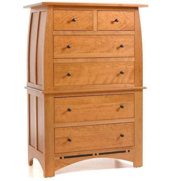 Vineyard 6-Drawer Amish Chest of Drawers - Foothills Amish Furniture