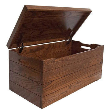 Amish Plank Toy Chest - Foothills Amish Furniture