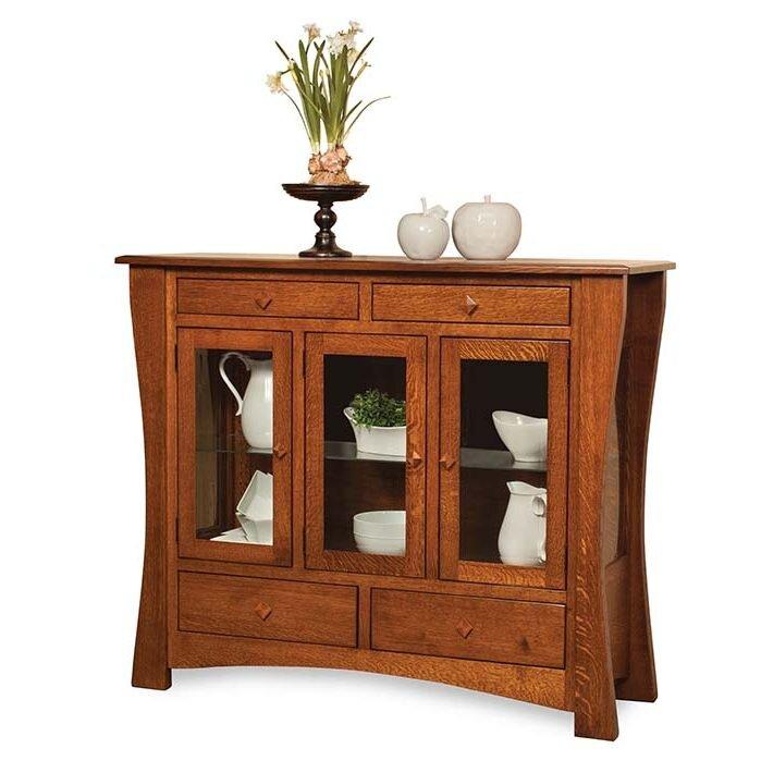 Arts and Crafts High Amish Buffet - Foothills Amish Furniture