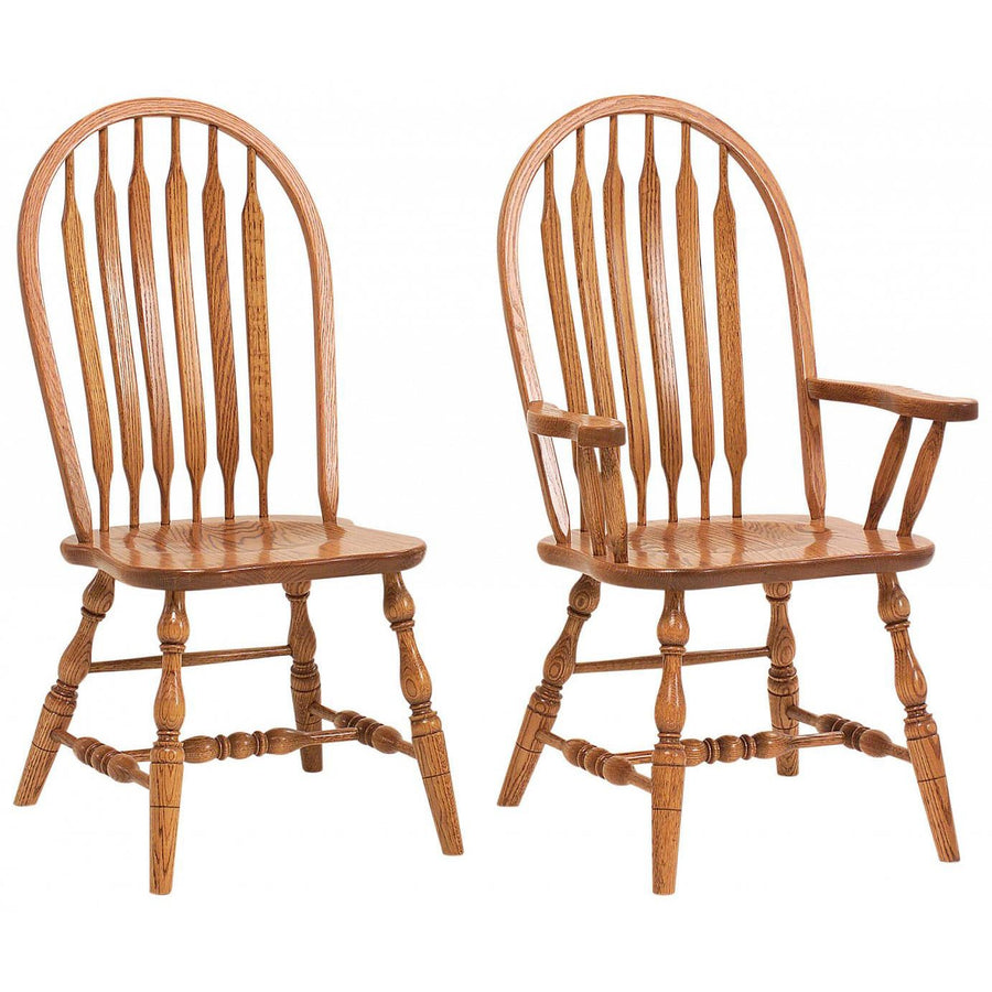 Bent Paddle Amish Dining Chair - Foothills Amish Furniture