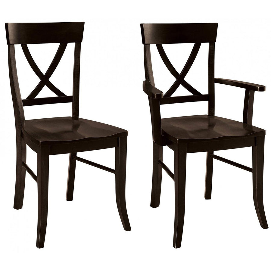 Carmen Amish Dining Chair - Foothills Amish Furniture