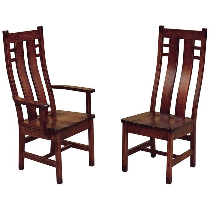 Cascade Amish Dining Chair - Foothills Amish Furniture