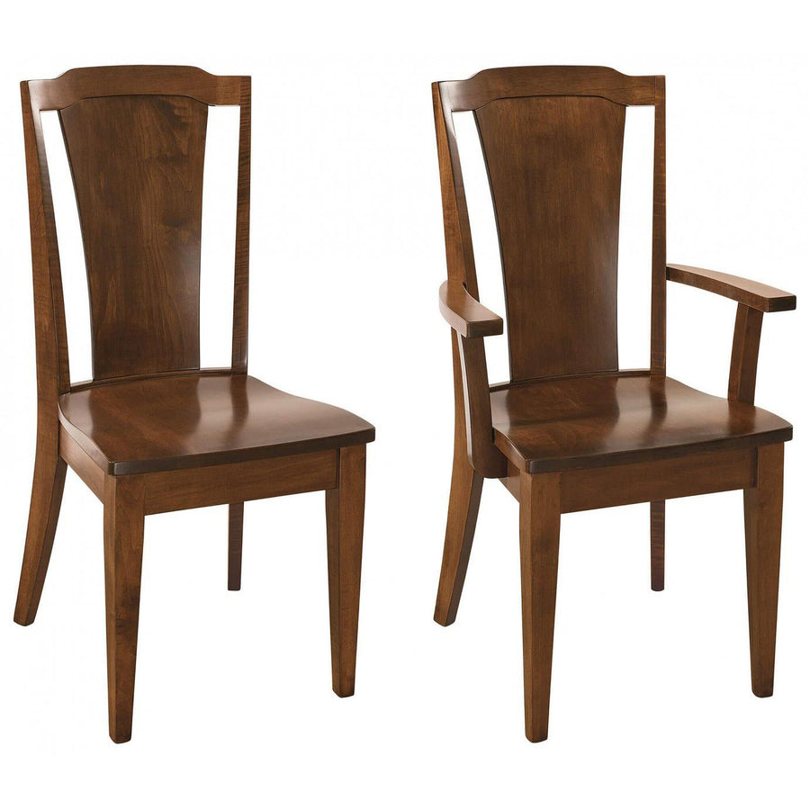 Charleston Amish Dining Chair - Foothills Amish Furniture