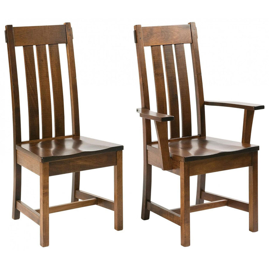 Chesapeake Mission Amish Dining Chair - Foothills Amish Furniture