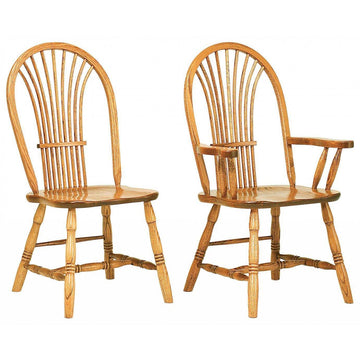 Country Sheaf Amish Dining Chair - Foothills Amish Furniture