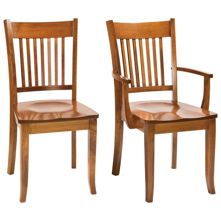 Frankton Amish Dining Chair - Foothills Amish Furniture