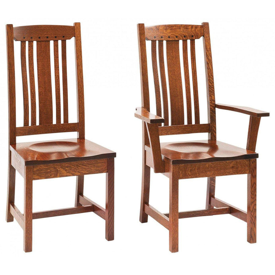 Grant Mission Amish Dining Chair - Foothills Amish Furniture