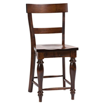 Harvest French Country Amish Barstool - Foothills Amish Furniture