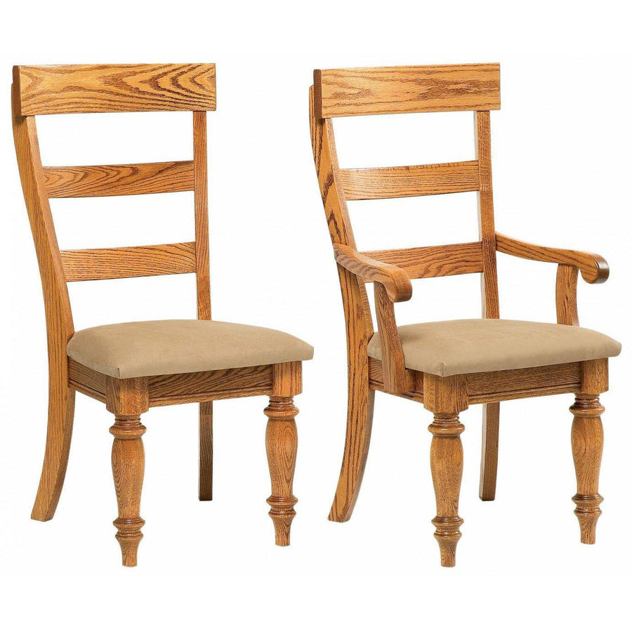 Harvest Highback Amish Dining Chair - Foothills Amish Furniture